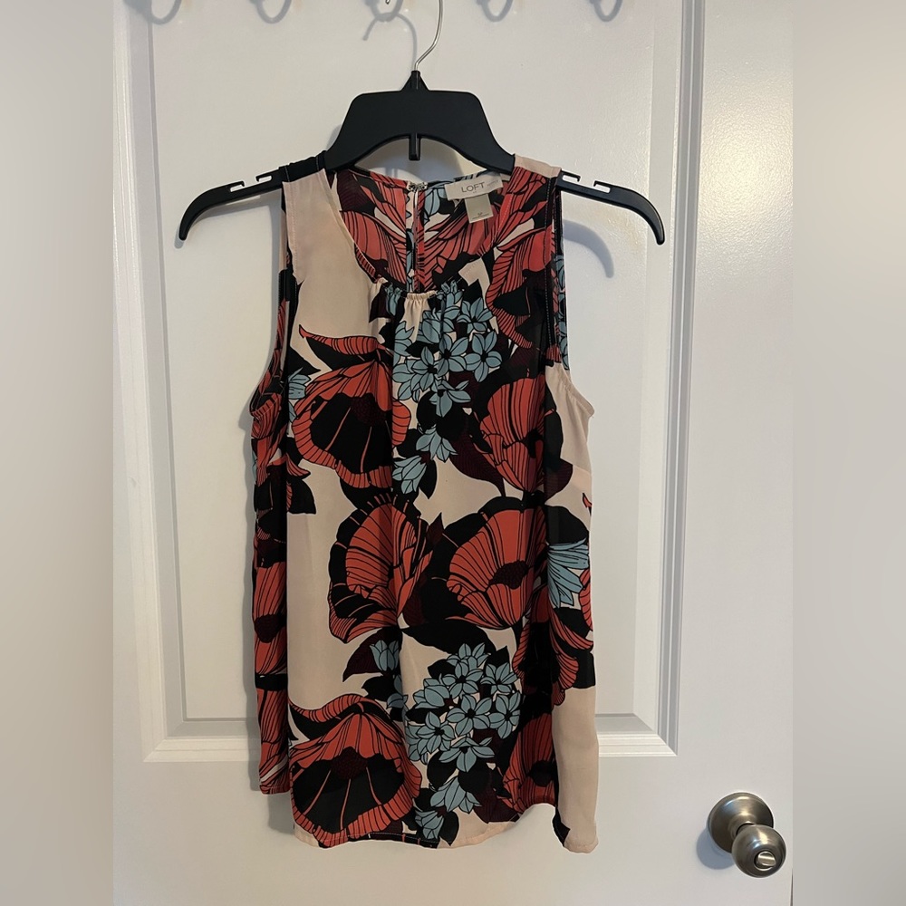 Floral Loft Sleeveless Top